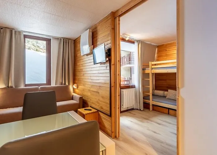 Renove 4 Pers, Balcon, Centre Plagne Bellecote - Fr-1-351-65 La Plagne